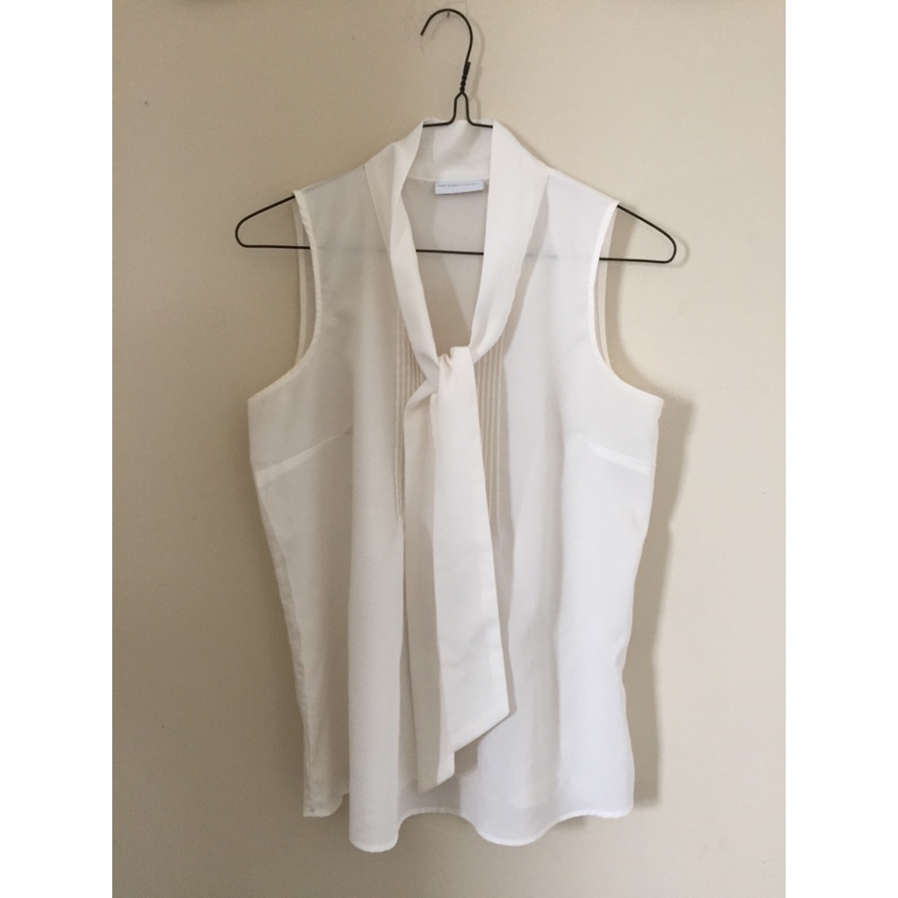 Sheer White Blouse